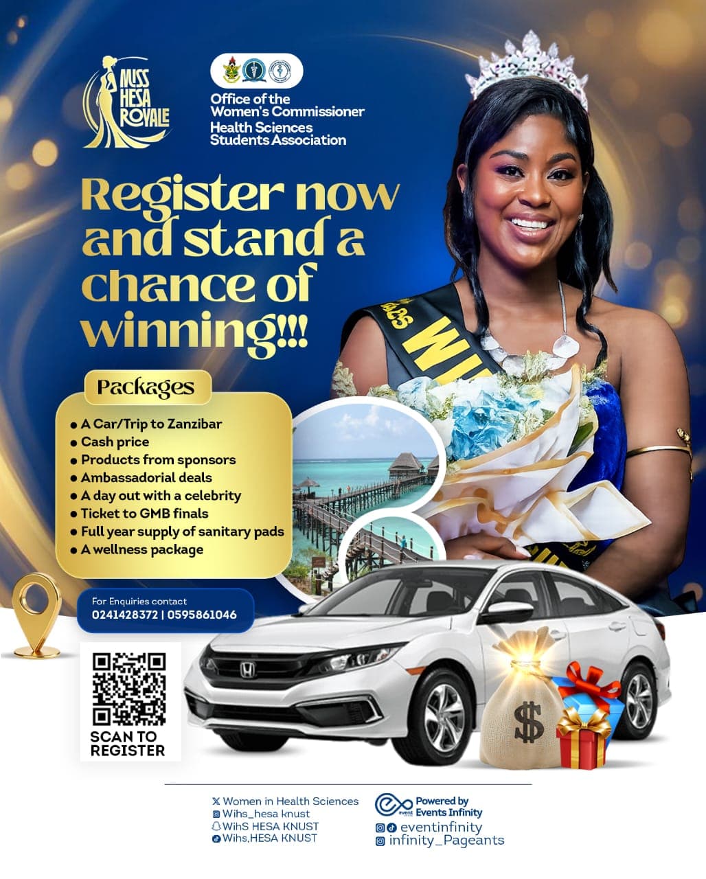 MISS HESA ROYALE - KNUST cover