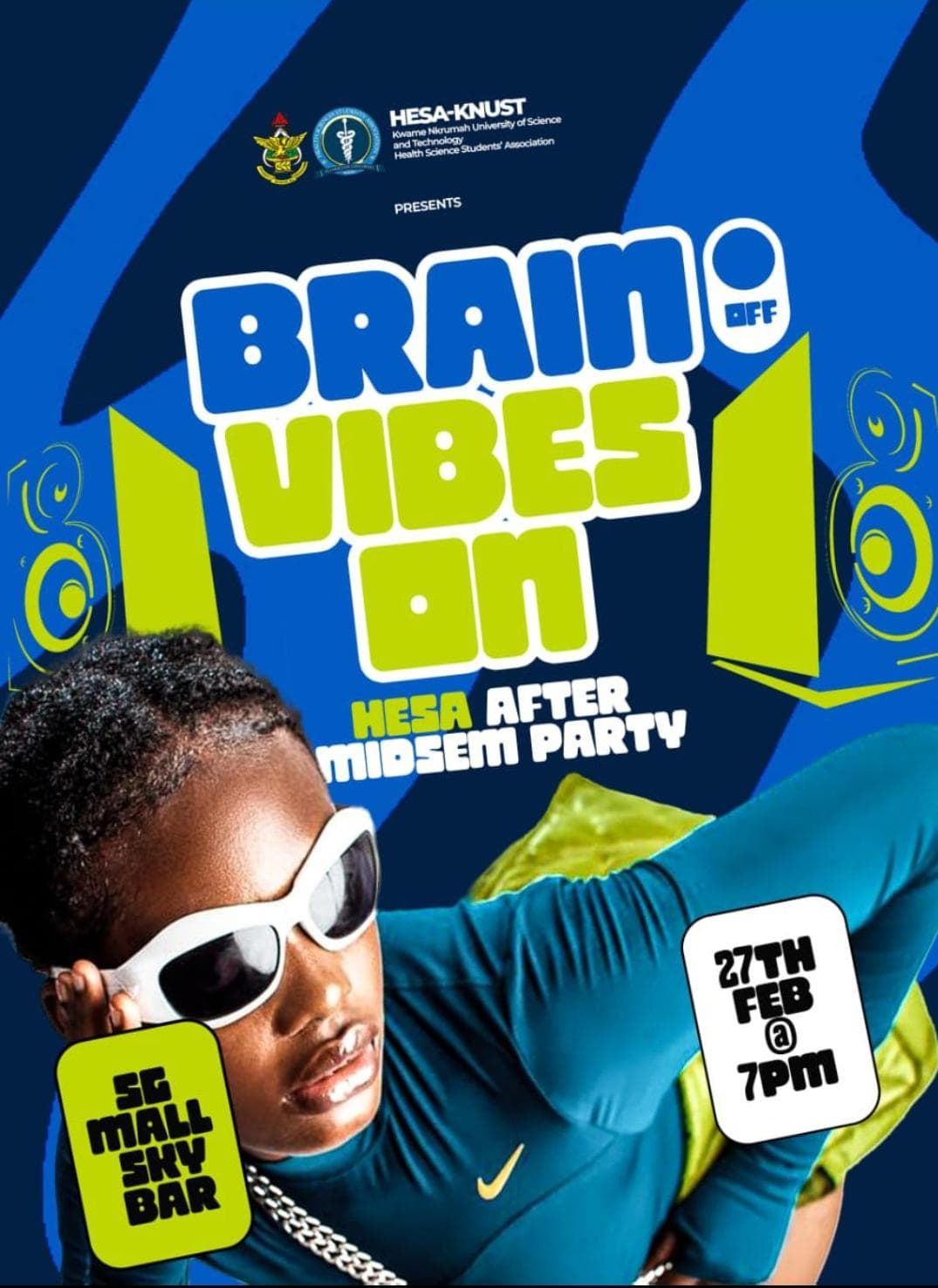 BRAIN OFF, VIBES ON!